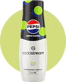 Butelka syropu Sodastream Pepsi Lime
